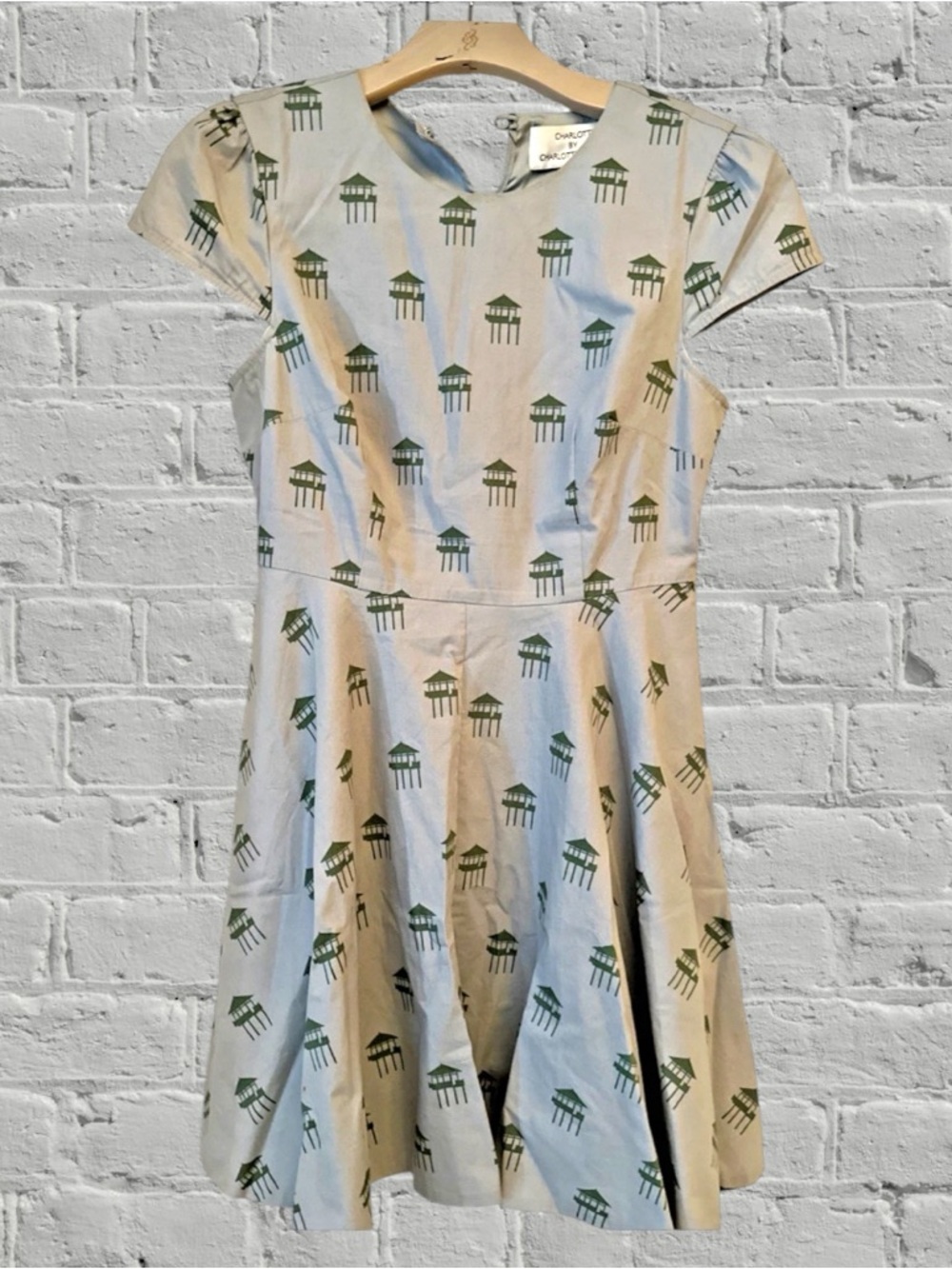 Anthropologie Charlotte Taylor Pagoda Dress Size 4